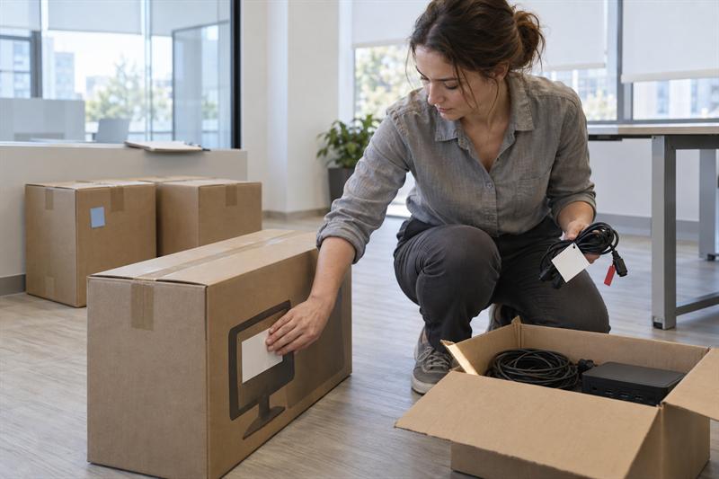Commercial Move Inventory: How to Track Business Assets During an Office Relocation